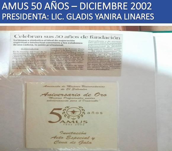 50 anos AMUS Celebracion 2002