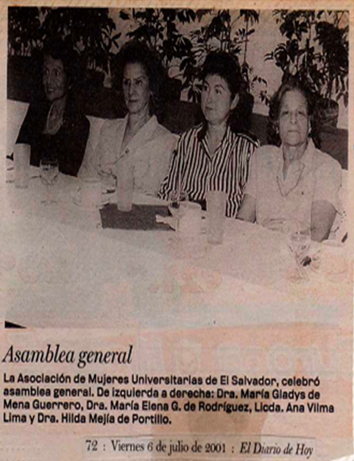 Asamblea General 2001