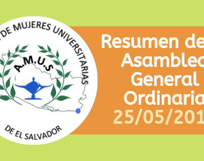 Asamblea General Ordinaria 25_05_2019