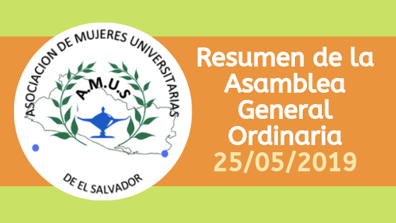 Asamblea General Ordinaria 25_05_2019