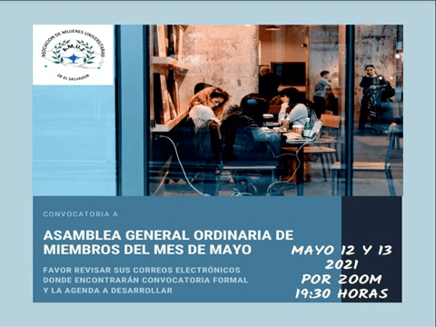 Asamblea General Ordinaria de Mayo 2021